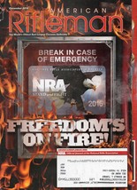 American Rifleman December 2015 Freedom&#39;s on Fire - £4.00 GBP