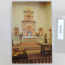 Mission San Diego De Alcala Altar California 1960s Postcard El Camino Real - $7.88