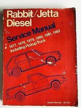 Volkswagen RABBIT/JETTA Diesel: Service Manual 1977, 1978, 1979, By Robert [Hard - £125.43 GBP