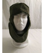 VIETNAM ERA 1974 UN-ISSUED COLD WEATHER HELMET LINER HAT OG-107 PILE CAP... - £25.28 GBP