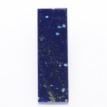 28.35 Cts Natural Lapis Lazuli Cabochon Loose Gemstones Jewelry (44mm x 14mm) - £4.62 GBP