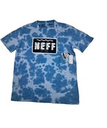 Neff Speedy Blue Clouds Tie Dye Short Sleeve T-Shirt Men&#39;s Size XL NWT - $19.78 CAD