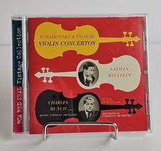 Tchaikovsky &amp; Dvorak: Violin Concertos CD, Nathan Milstein, Charles Munc... - £19.49 GBP