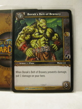 (TC-1563) 2008 World of Warcraft Trading Card #206/252: Borak's Belt of Bravery - $1.00