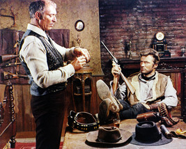 Clint Eastwood and Lee Van Cleef in For A Few Dollars More 16x20 Canvas Giclee - £54.66 GBP