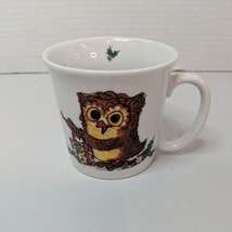 Vintage Suzy’s Zoo OWL Christmas Cup  Enesco 1976 - £9.64 GBP