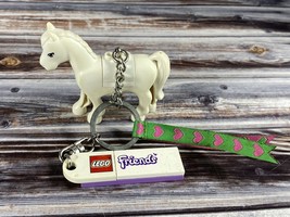 Lego Friends White Horse Keychain Key Ring - $5.66