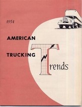 1954 American Trucking Trends ATA American Trucking  Association - £37.54 GBP