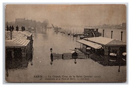 The Great Flood of the Seine 1910 Paris France UNP DB Postcard Q24 - £4.70 GBP