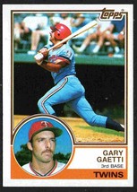 Minnesota Twins Gary Gaetti RC Rookie Card 1983 Topps Baseball Card #431 nr mt - £1.55 GBP