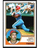 Minnesota Twins Gary Gaetti RC Rookie Card 1983 Topps Baseball Card #431... - £1.55 GBP
