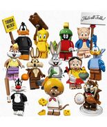 12Pcs Looney Tunes Minifigures Marvin the Martian Bug Bunny Daffy Duck B... - $26.89