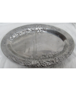 RP Wilton Grape Vines Oblong Oval Serving Tray Platter  15 5/8&quot; x 11&quot; Vn... - $21.77