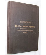 1869 1ST INTL INDUSTRIAL EXPO BUFFALO NY MECHANICS INSTITUTE ANTIQUE BOOK - £48.32 GBP