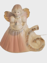 Josef Originals AGE 6 Birthday Girl Angel Figurine 4&quot; - $12.86