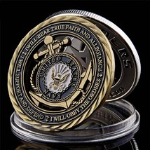 US Navy Emblem Military Challenge Medal Souvenir Coin - $9.99