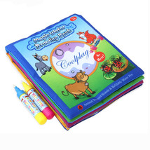 Water Drawing Fabric Book Graffiti Drawing Book Kid Early Education Non ... - £14.89 GBP