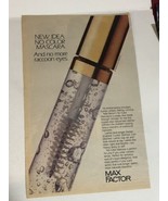 1988 Max Factor Mascara Print Ad Advertisement PA4 - $7.91
