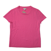 NWT J.Crew Relaxed Short-sleeve Cashmere T-shirt in Vintage Berry Pink Sweater M - £56.14 GBP