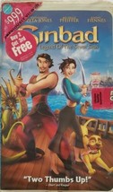 Sinbad Legend Of The Seven Seas VHS VCR Tape 2003 Animated 86 Minute Movie - £9.61 GBP