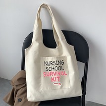 Fashion Woman Bag Sweet Style Shopping Bag Tote Bag Casual Commuter Bag Cute Lit - £9.56 GBP