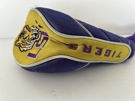 LSU Tigers Golf X Driver Head Cover, Purple &amp; Yellow - £11.59 GBP