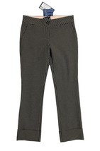 Piazza Sempione Scarlett Straight Leg Ankle Crop Pant Black SZ 38 IT NWT... - £129.08 GBP