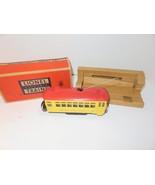 LIONEL POST-WAR TRAINS #60 OPERATING REVERSING TROLLEY CAR 0/027- BXD- E... - $1,979.22 MXN