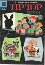 Tip Top Comics Comic Book #219 Dell 1960 Peanuts Story FINE- - £26.55 GBP