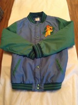 Size 9 10 Disney jacket Lion King varsity long sleeve snaps blue green girls New - £12.77 GBP