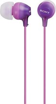 Sony - EX Series Earbud Headphones - Violet/Pink MDREX15LV - £7.85 GBP