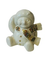 Lenox Jewels Snowman Figurine Porcelain Frosty Holiday Christmas Scarf G... - £30.99 GBP