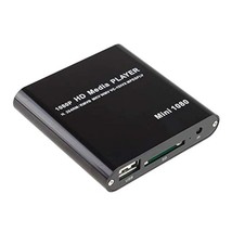 Ag Ptek Black Mini Full Hd 1080P Digital Streaming Media Player-MKV/RM-SD/USB Hdd - £44.80 GBP