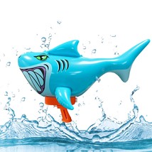 Shark Water Guns For Kids, Squirt Guns Super Water Blaster Soaker Summer... - £14.64 GBP