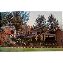 Vintage Postcard train, Climax Geared Loco. Clark&#39;s Trading Post, Lincol... - $11.99