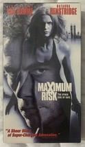 Maximum Risk VHS Natasha Henstridge, Jean-Claude Vandamme, Ringo Lam New Sealed - £8.80 GBP