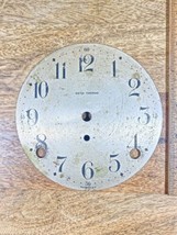 Old Seth Thomas Clock Movement Dial Pan (125.9mm Or 4.96 Inch Diameter) (KD033) - £16.77 GBP