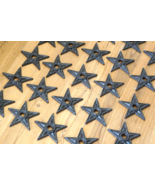 24 Cast Iron Stars Washer Texas Lone Star Ranch 3&quot; Primitive Rustic Craf... - €37,07 EUR