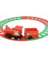 Christmas Wind Up Train Set by Christmas House 6 pieces - $10.89