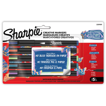 Sharpie Creative Markers, Earth Tones, Water-Based Acrylic Paint Markers... - $24.53