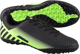 Vizari Mens Santos TF Turf Soccer Shoes, Size-13, Black/Green - $30.06