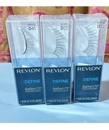 3 Revlon Define featherLITE Technology False Eyelashes (2) D22 &amp; (1) D40 - $32.48 CAD