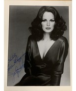 Jaclyn Smith Charlie’s Angels B&amp;W Signed Autographed 6.75 X 9” Photo MH JG - $376.33 MXN