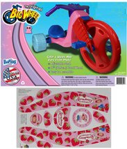 The Original Big Wheel Trike Red/Purple Limited Edition for Girls 16&quot; w/Strawber - £111.58 GBP