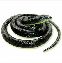 49&quot; Realistic Rubber Fake Snake Scary Toy Lifelike Prank Party Joke Easter Gift - £10.19 GBP
