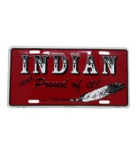 Native American Indian And Proud Of It 6&quot;x12&quot; Aluminum License Plate Tag - $6.64 CAD