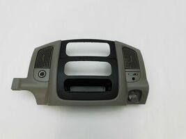 ✅ 2002 - 2005 Ram Instrument Panel Dash Center Radio Bezel Trim Dark Bro... - $153.40