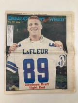 Dallas Cowboys Weekly Newspaper May 1997 Vol 23 #4 David LaFleur - £10.42 GBP