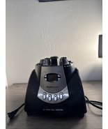 Montel Williams LIVING WELL HEALTHMASTER YD2088E Blender Base Black - $1,106.87 MXN