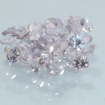 One Pink Spinel 2.7 mm Diamond Cut Round Burmese VS Accent Gem Average .08 carat - £2.85 GBP
